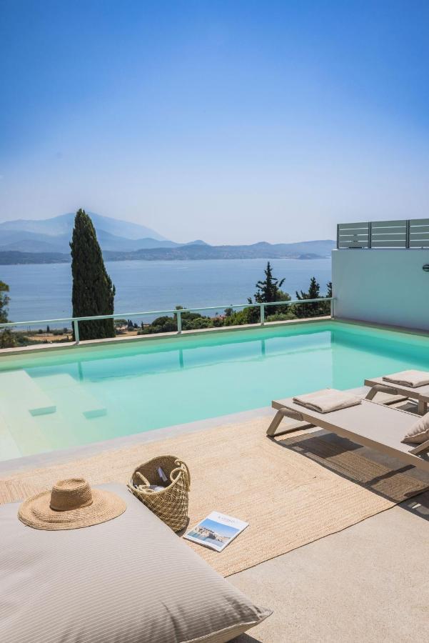 Villa Mirto - Iris Sunset Villas Lepedha ภายนอก รูปภาพ