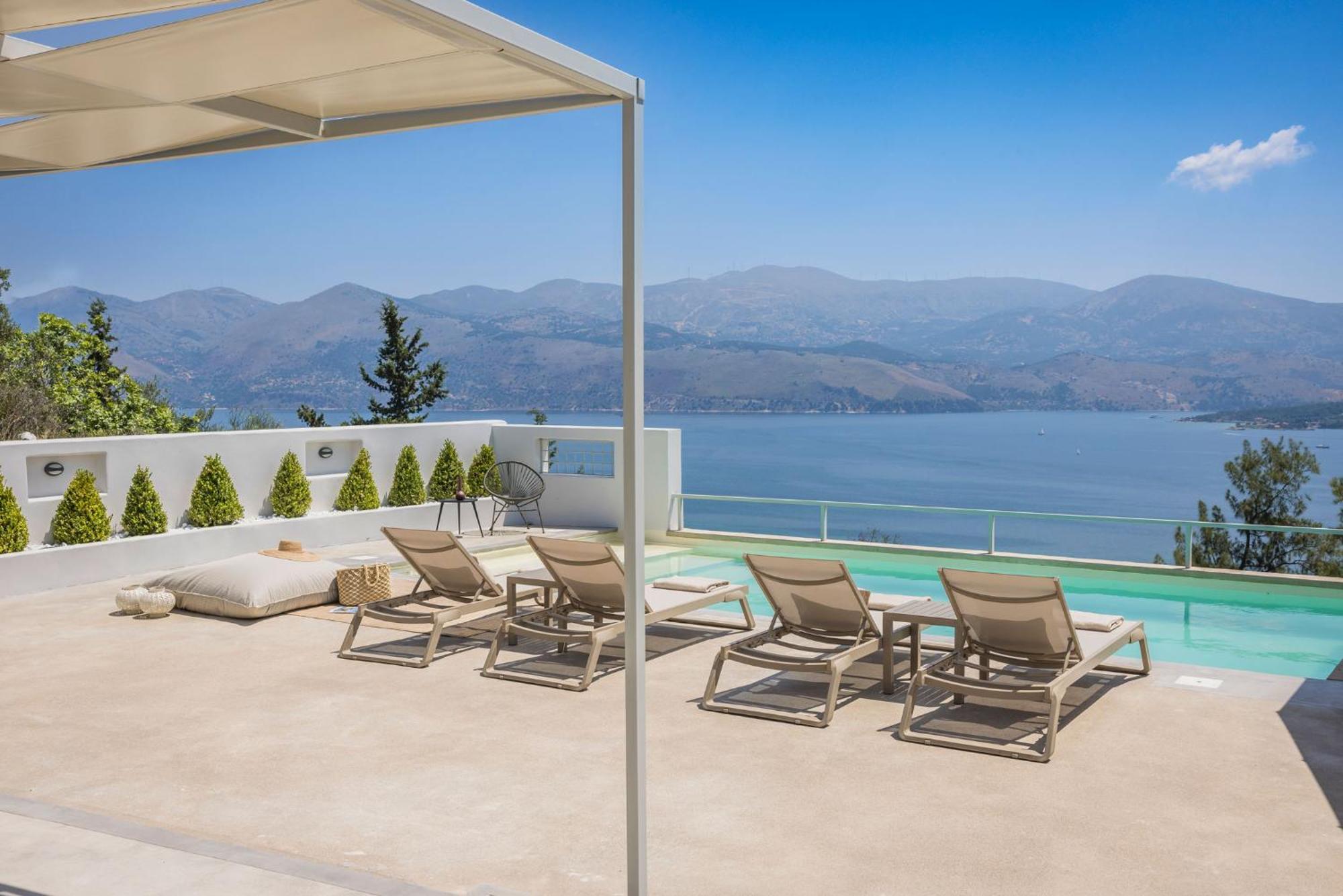 Villa Mirto - Iris Sunset Villas Lepedha ภายนอก รูปภาพ