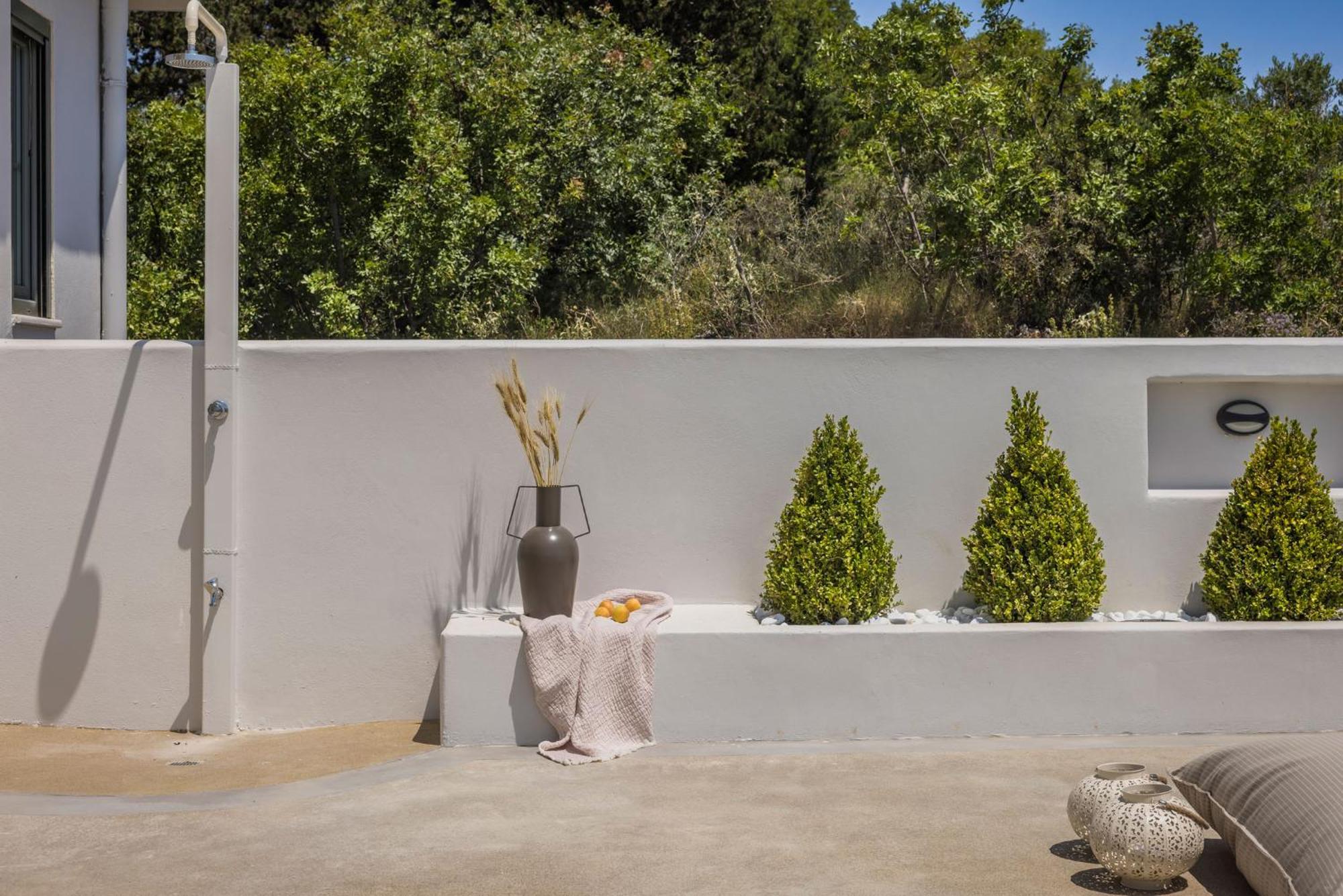 Villa Mirto - Iris Sunset Villas Lepedha ภายนอก รูปภาพ